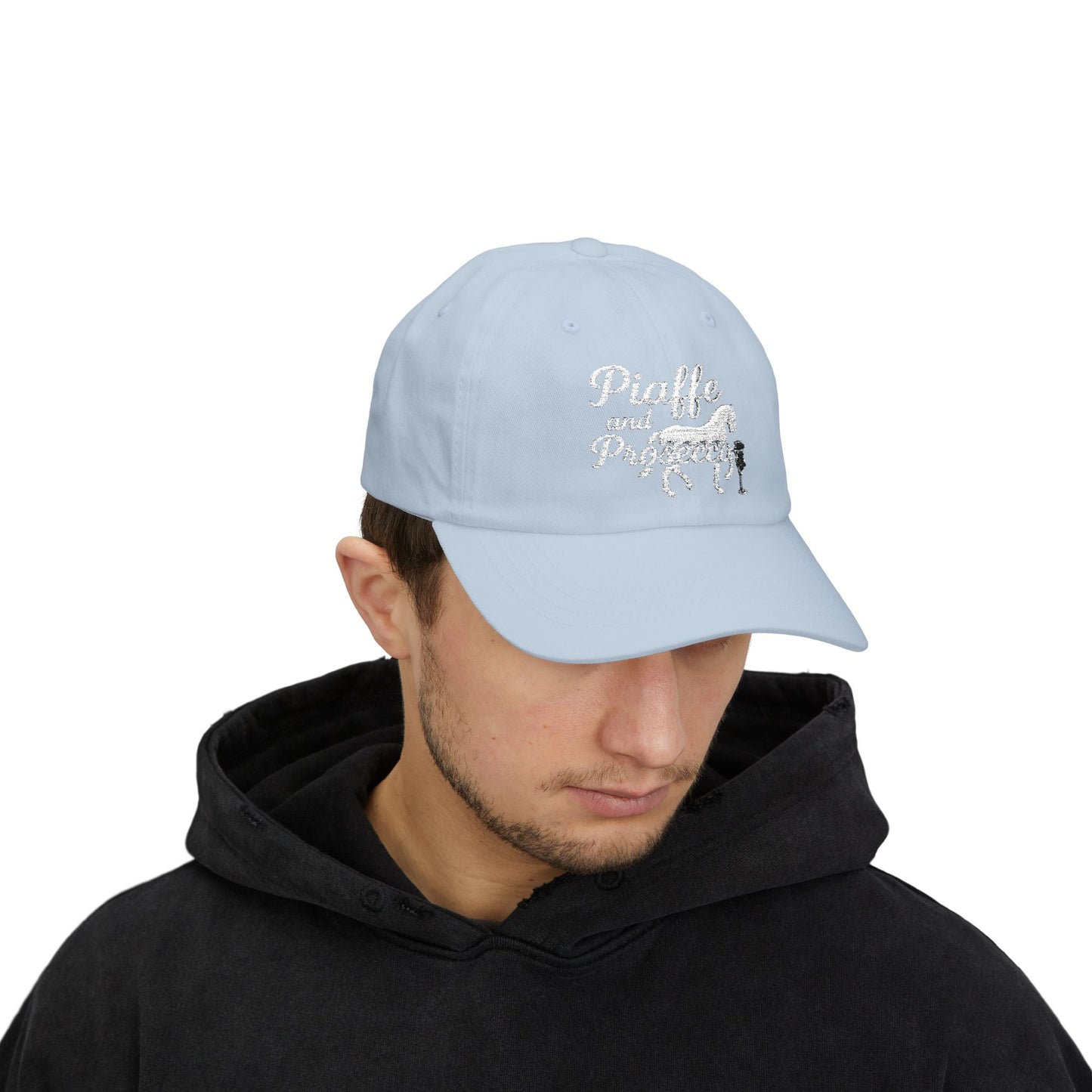 Piaffe and Prosecco Dad Cap, Horse Lover Gift, Equestrian Hat, Wine Lover's Accessory, Casual Cap