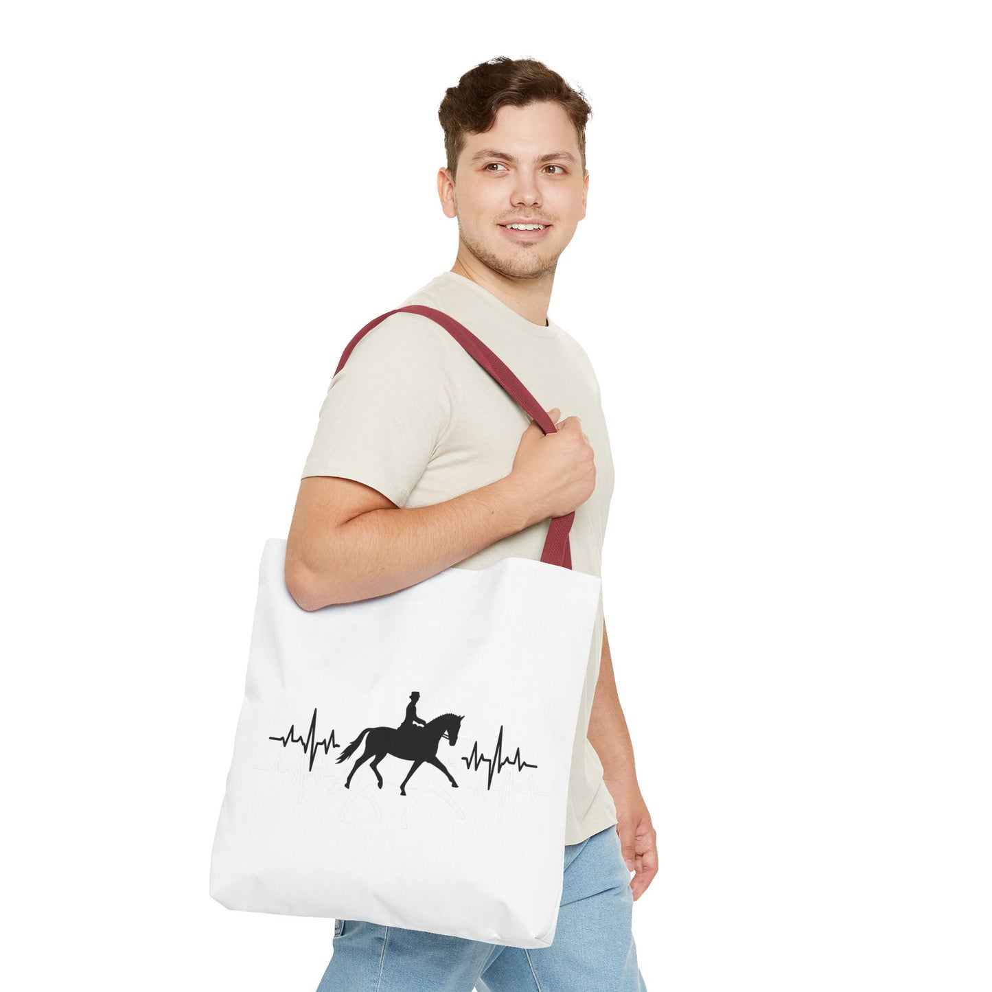 Stylish AOP Tote Bag for Everyday Essentials, Eco-Friendly Canvas Bag, Perfect for Beach, Shopping, and Travel, Customizable Design