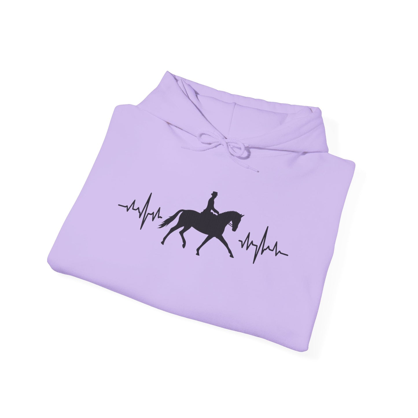 Dressage Horse Heartbeat Sweatshirt