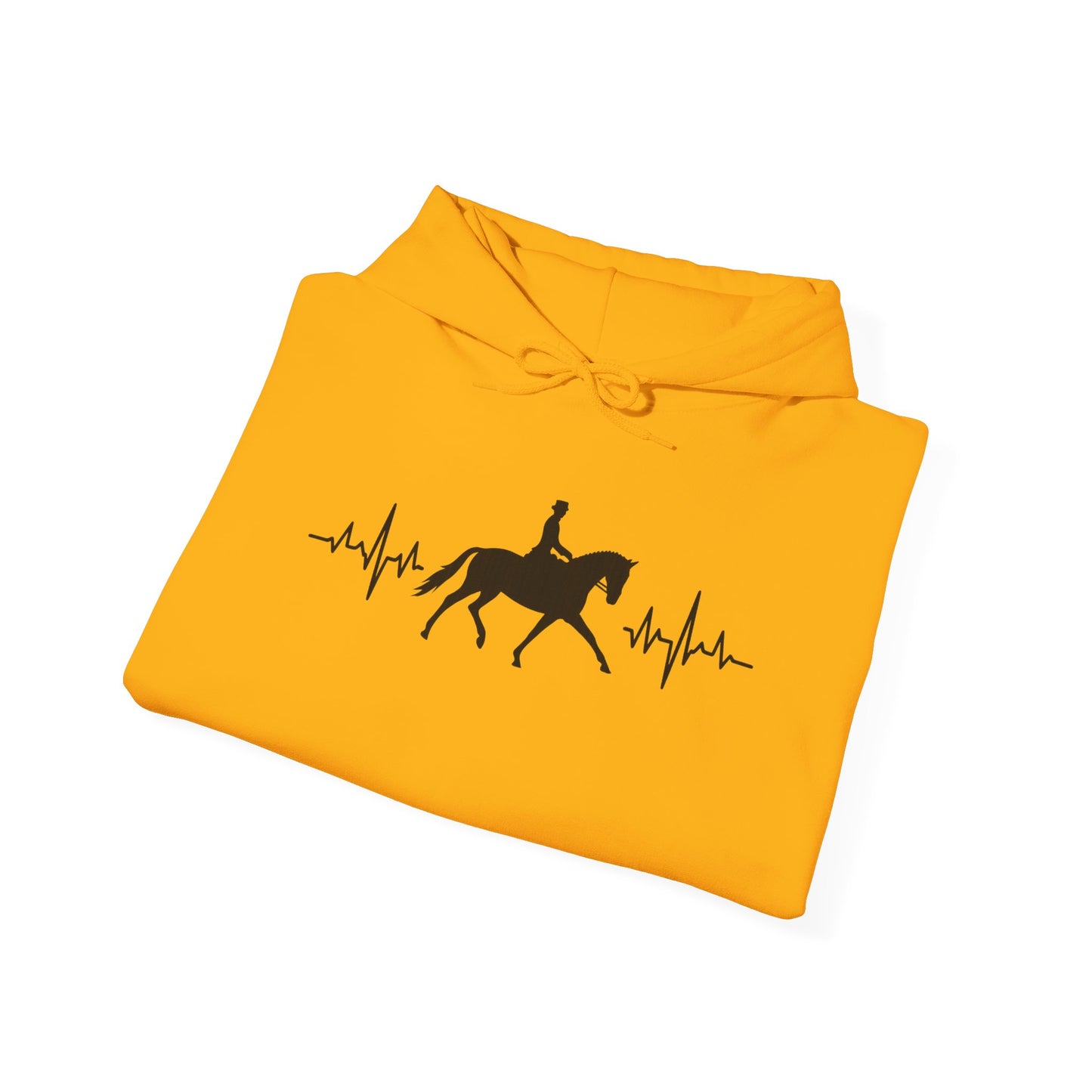 Dressage Horse Heartbeat Sweatshirt