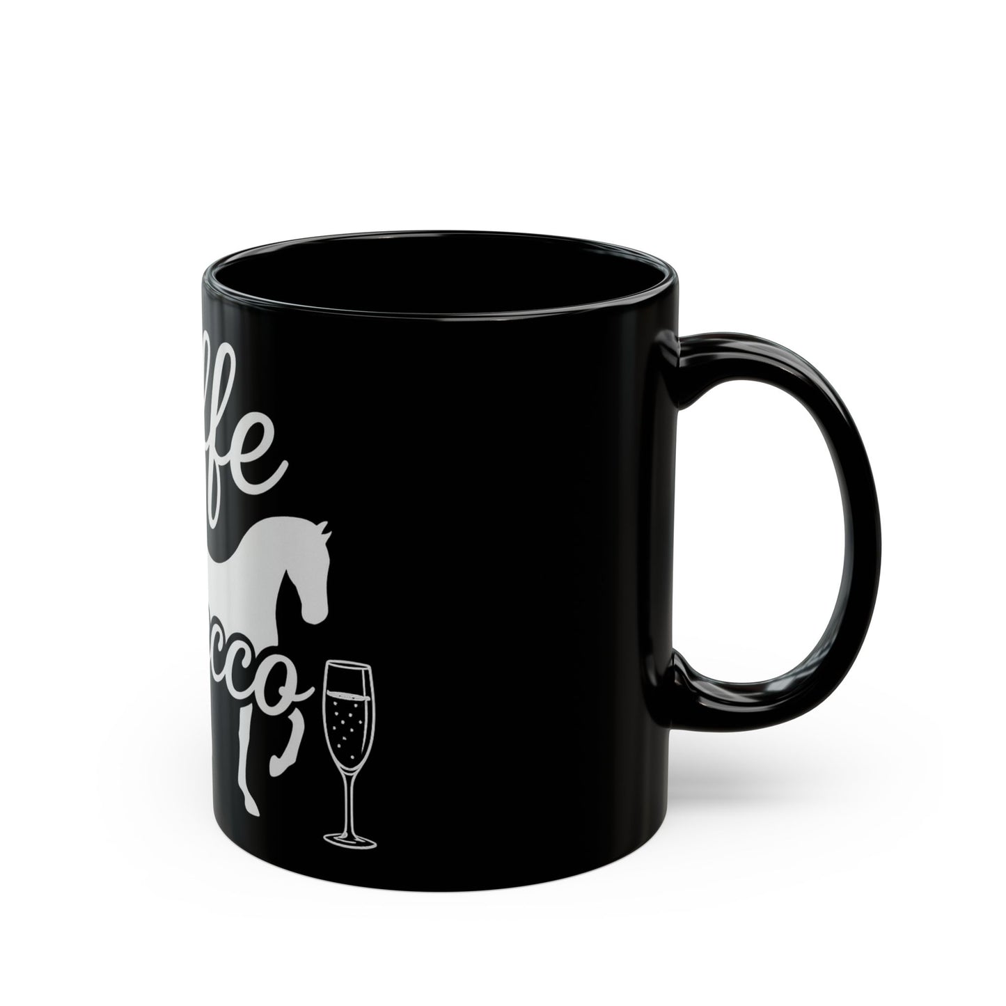 Equestrian Mug - Piaffe and Prosecco Horse Gift, Perfect for Horse Lovers, Equestrian Enthusiasts, Birthdays, Anniversaries, Unique Gifts