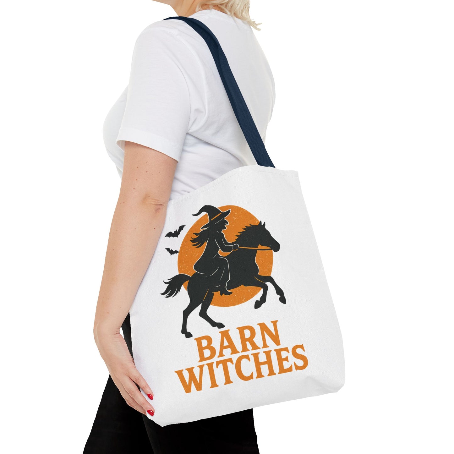 Witchy Tote Bag for Barn Witches - Halloween, Gift for Witches, Eco-Friendly, Shopping Tote, Novelty Bag