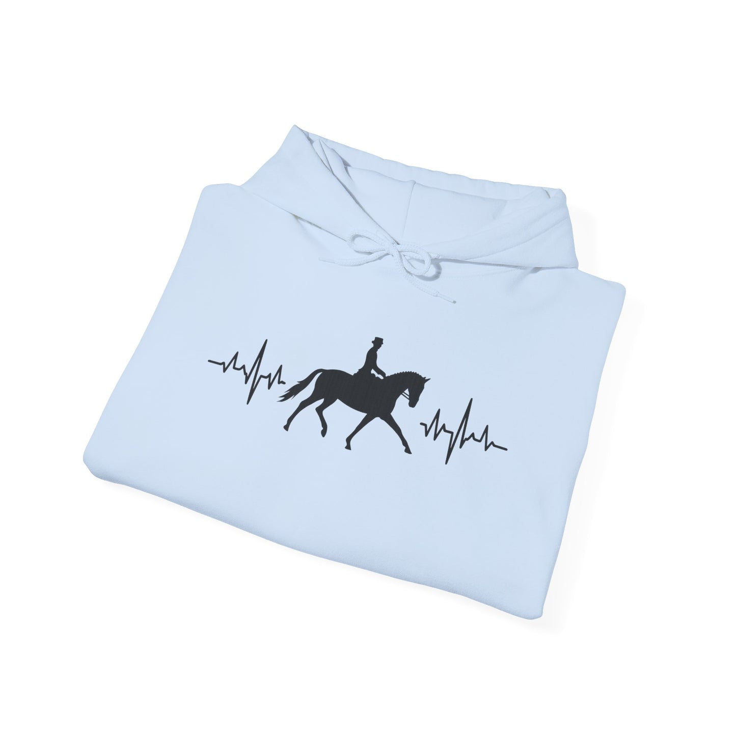 Dressage Horse Heartbeat Sweatshirt
