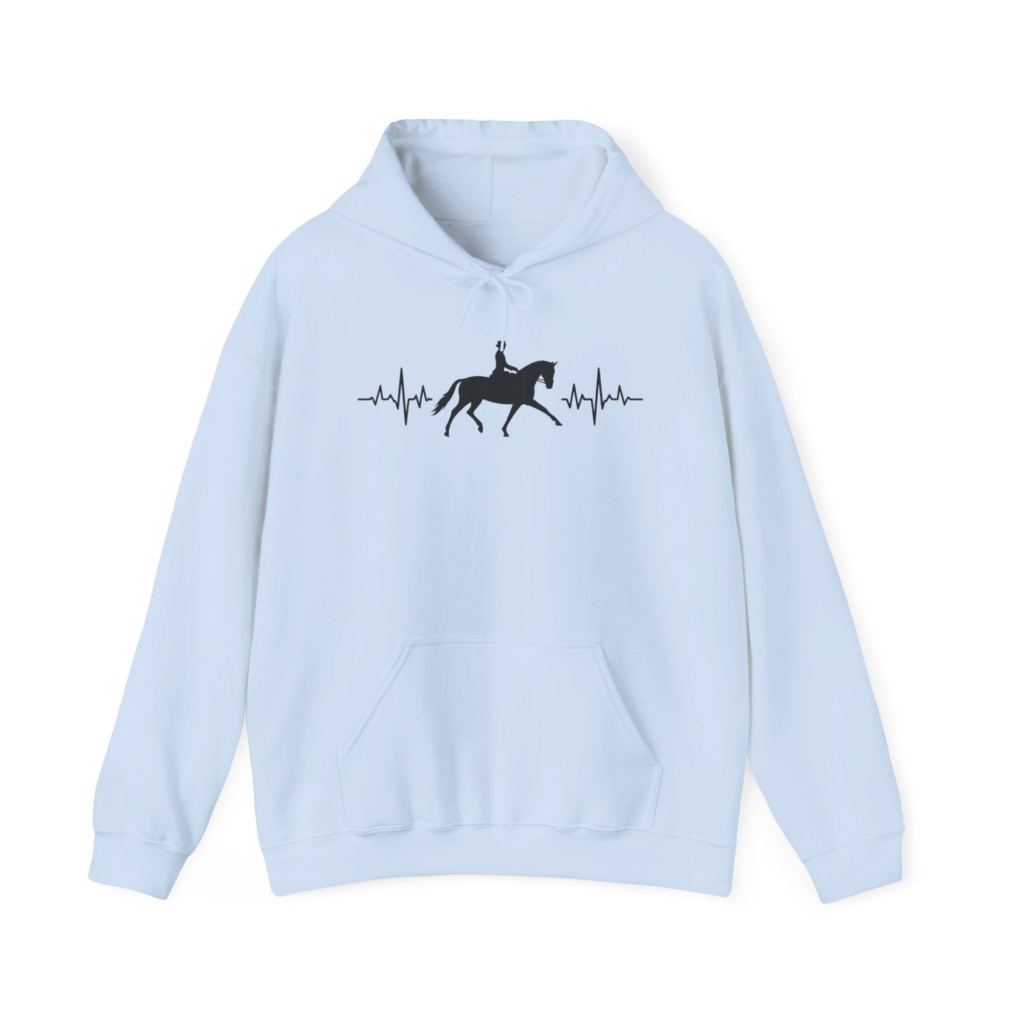 Dressage Horse Heartbeat Sweatshirt