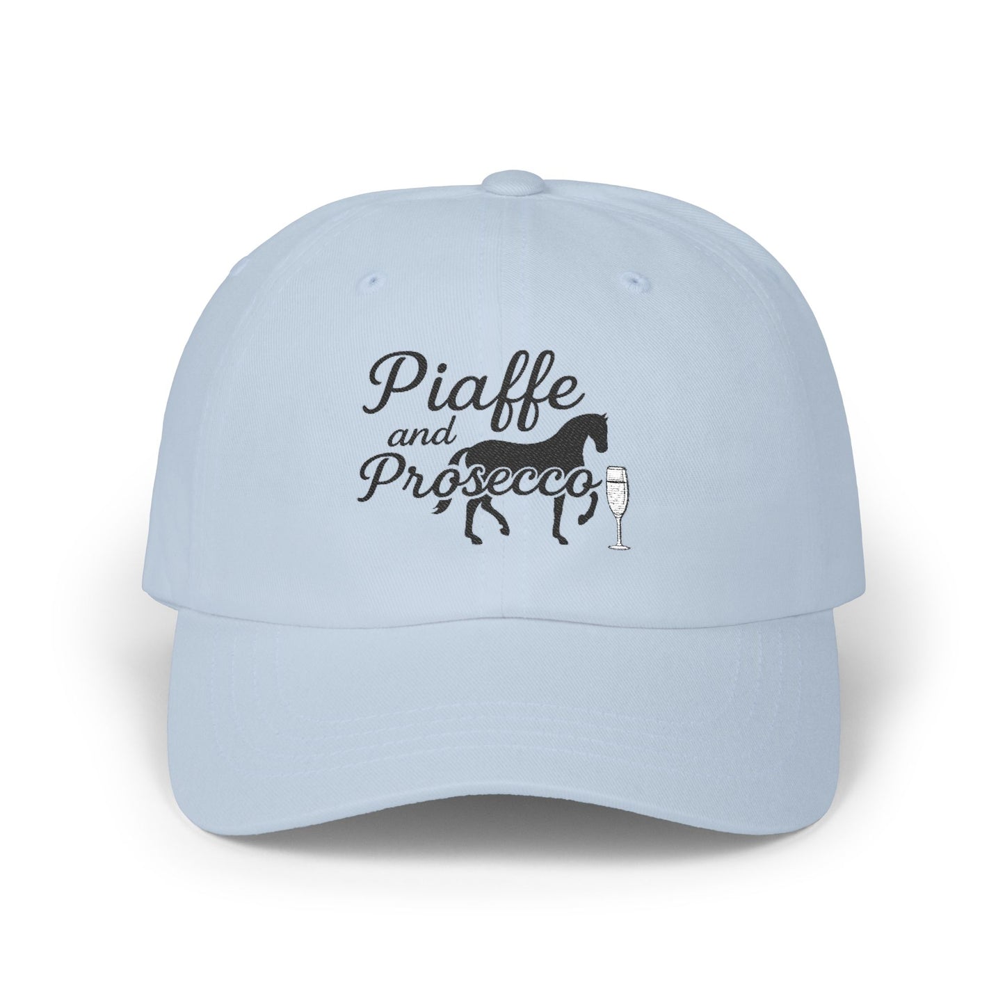 Piaffe and Prosecco Classic Dad Cap, Equestrian Hat, Gift for Horse Lovers, Horse Riding Accessory, Summer Bucket Hat, Casual Fashion