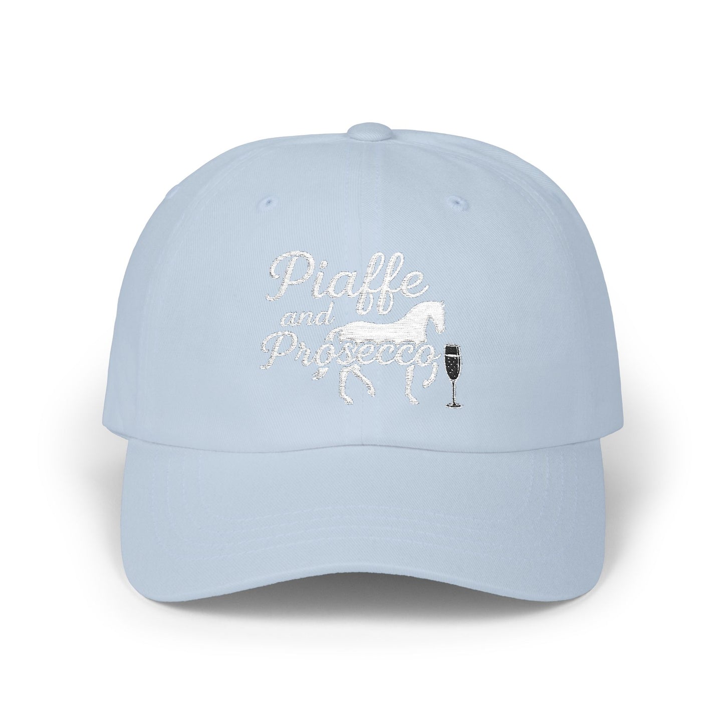 Piaffe and Prosecco Dad Cap, Horse Lover Gift, Equestrian Hat, Wine Lover's Accessory, Casual Cap