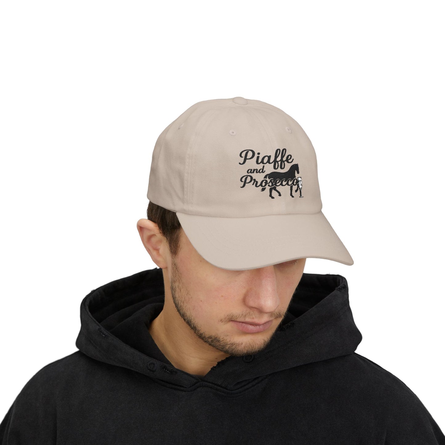Piaffe and Prosecco Classic Dad Cap, Equestrian Hat, Gift for Horse Lovers, Horse Riding Accessory, Summer Bucket Hat, Casual Fashion