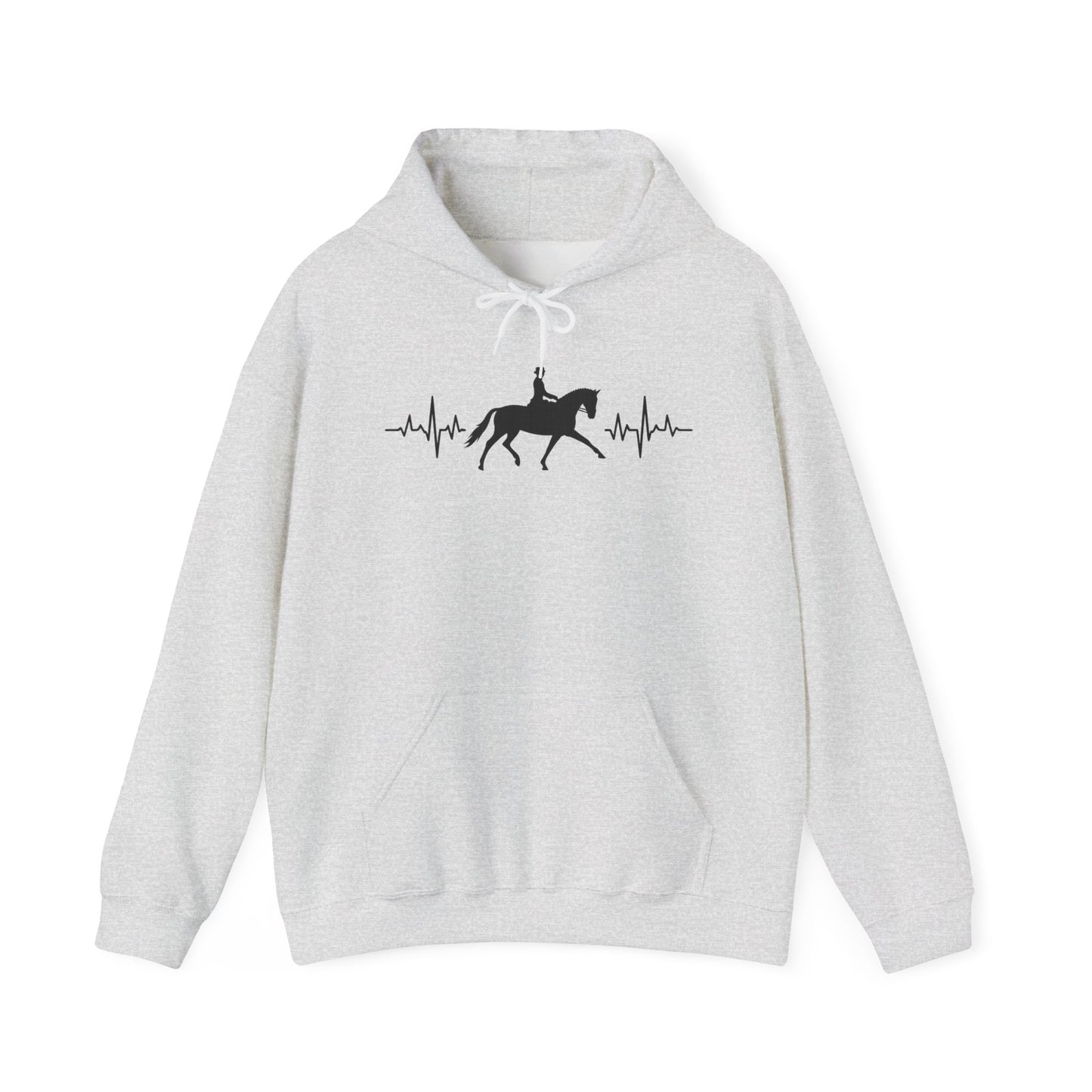 Dressage Horse Heartbeat Sweatshirt