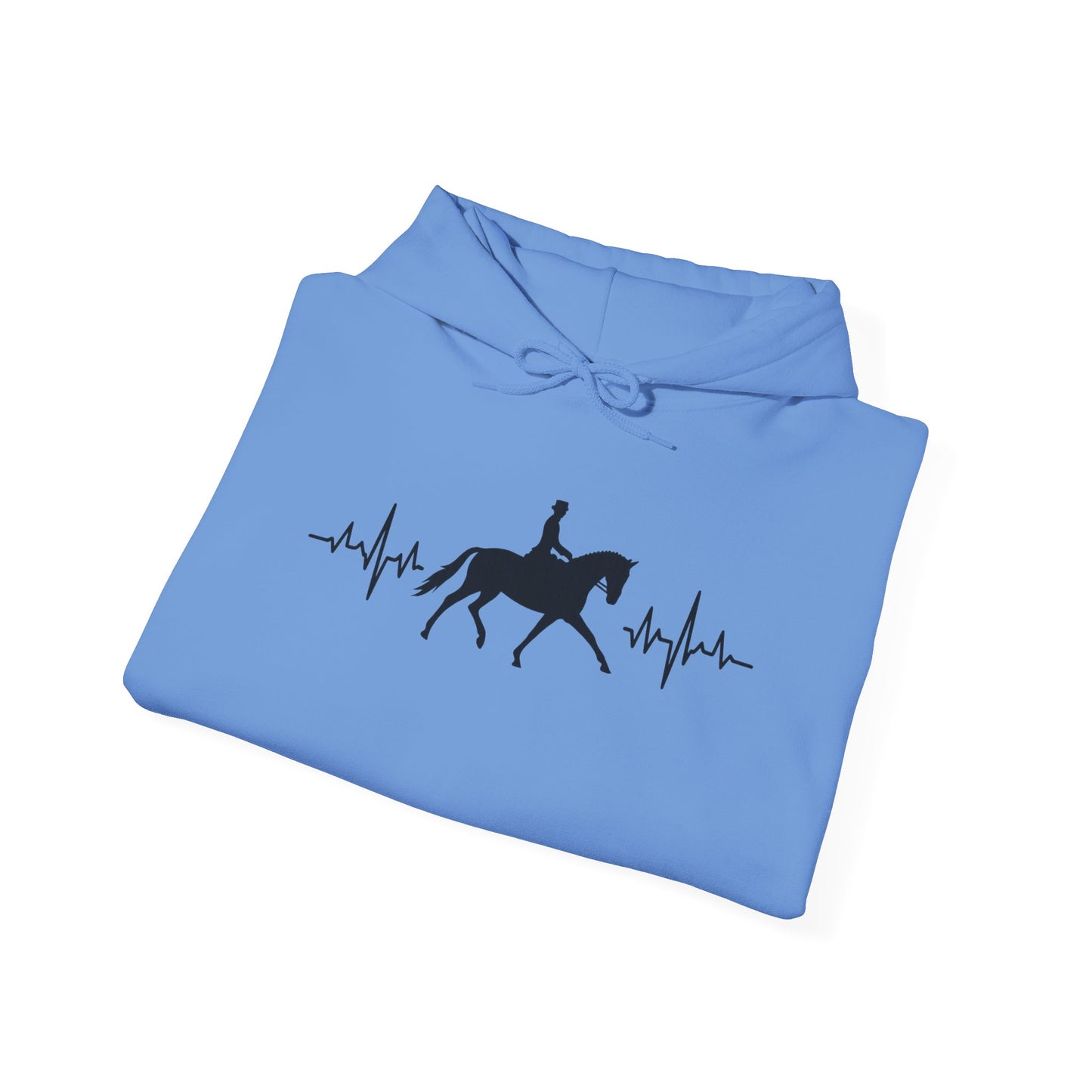 Dressage Horse Heartbeat Sweatshirt