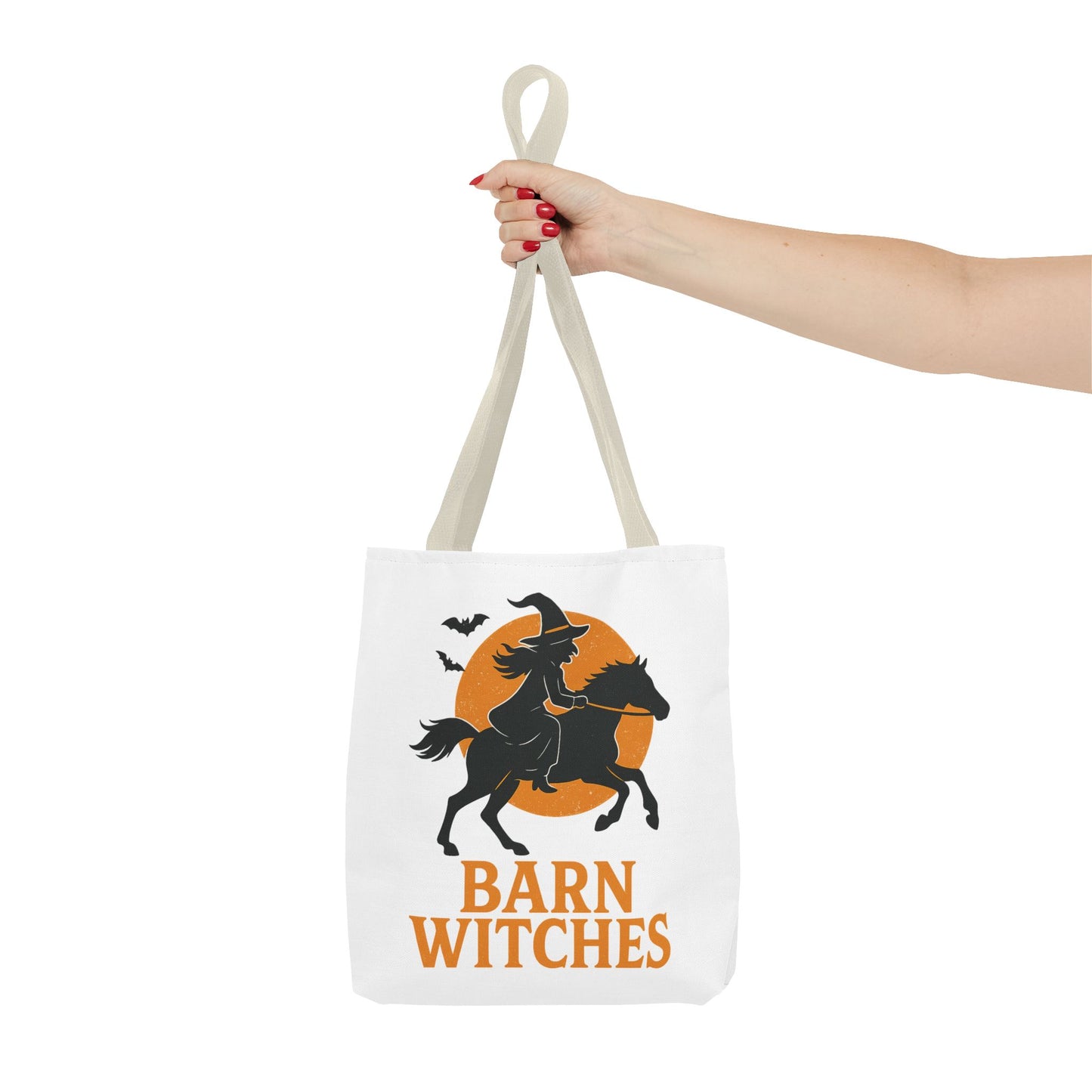 Witchy Tote Bag for Barn Witches - Halloween, Gift for Witches, Eco-Friendly, Shopping Tote, Novelty Bag