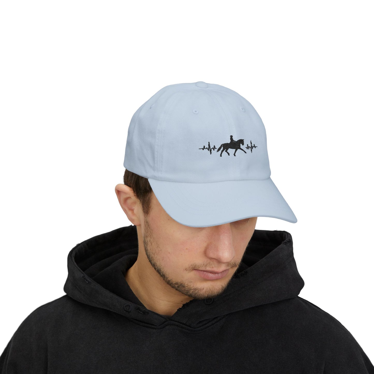 Equestrian Classic Dad Cap - Horse Lover Gift, Unisex Cap for Riding Fans, Casual Fashion, Outdoor Events, Stylish Headwear
