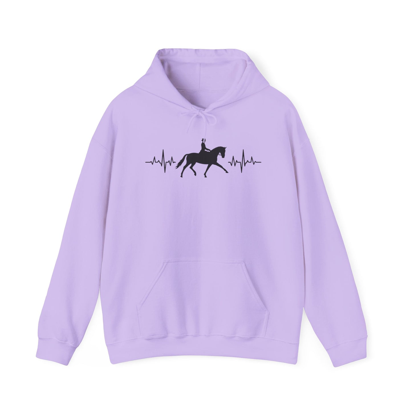 Dressage Horse Heartbeat Sweatshirt