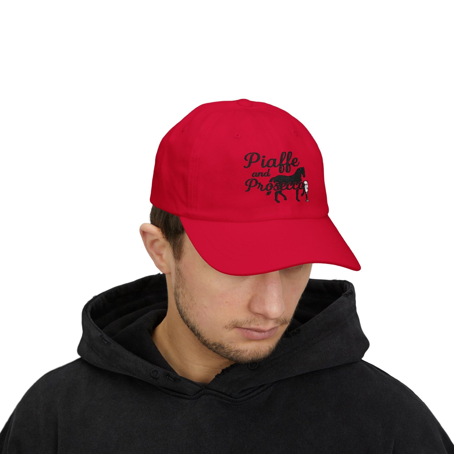 Piaffe and Prosecco Classic Dad Cap, Equestrian Hat, Gift for Horse Lovers, Horse Riding Accessory, Summer Bucket Hat, Casual Fashion