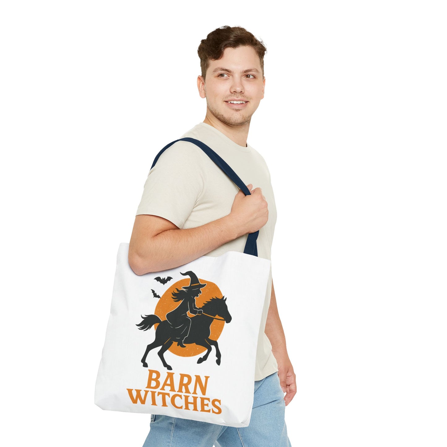 Witchy Tote Bag for Barn Witches - Halloween, Gift for Witches, Eco-Friendly, Shopping Tote, Novelty Bag