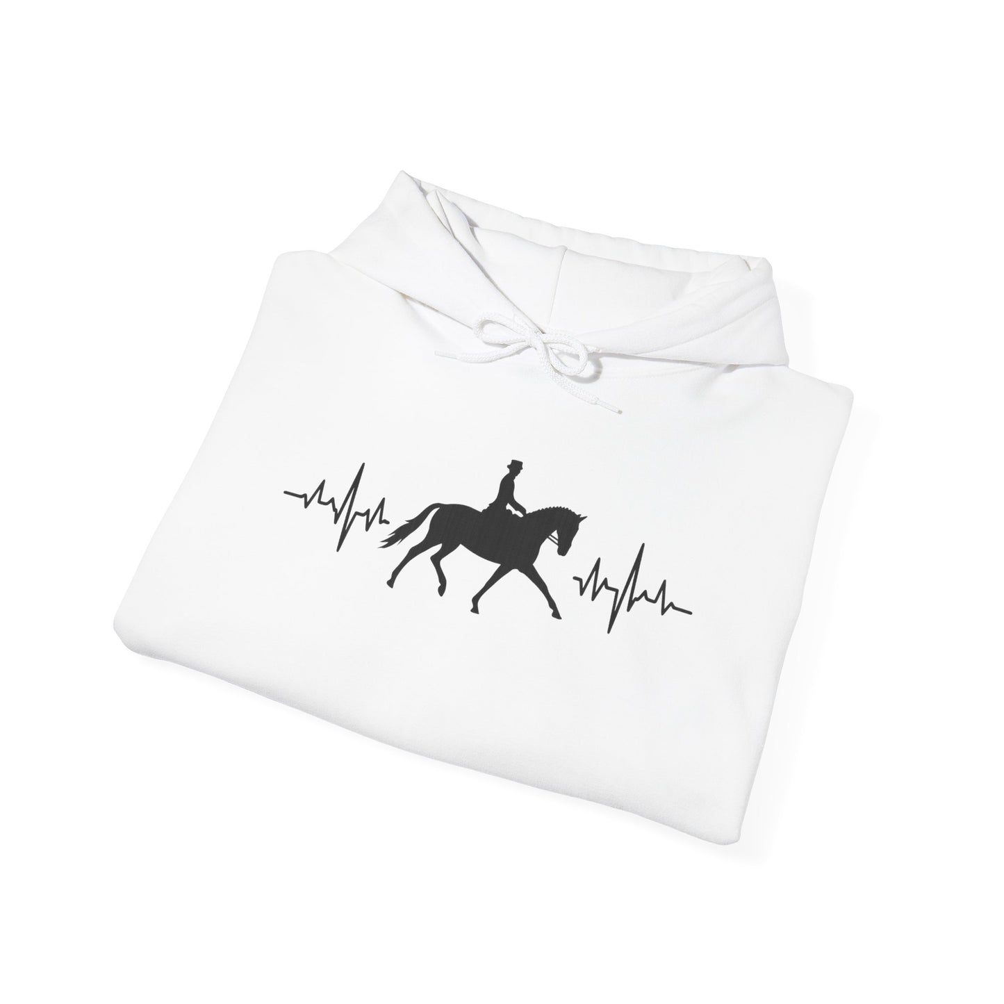 Dressage Horse Heartbeat Sweatshirt