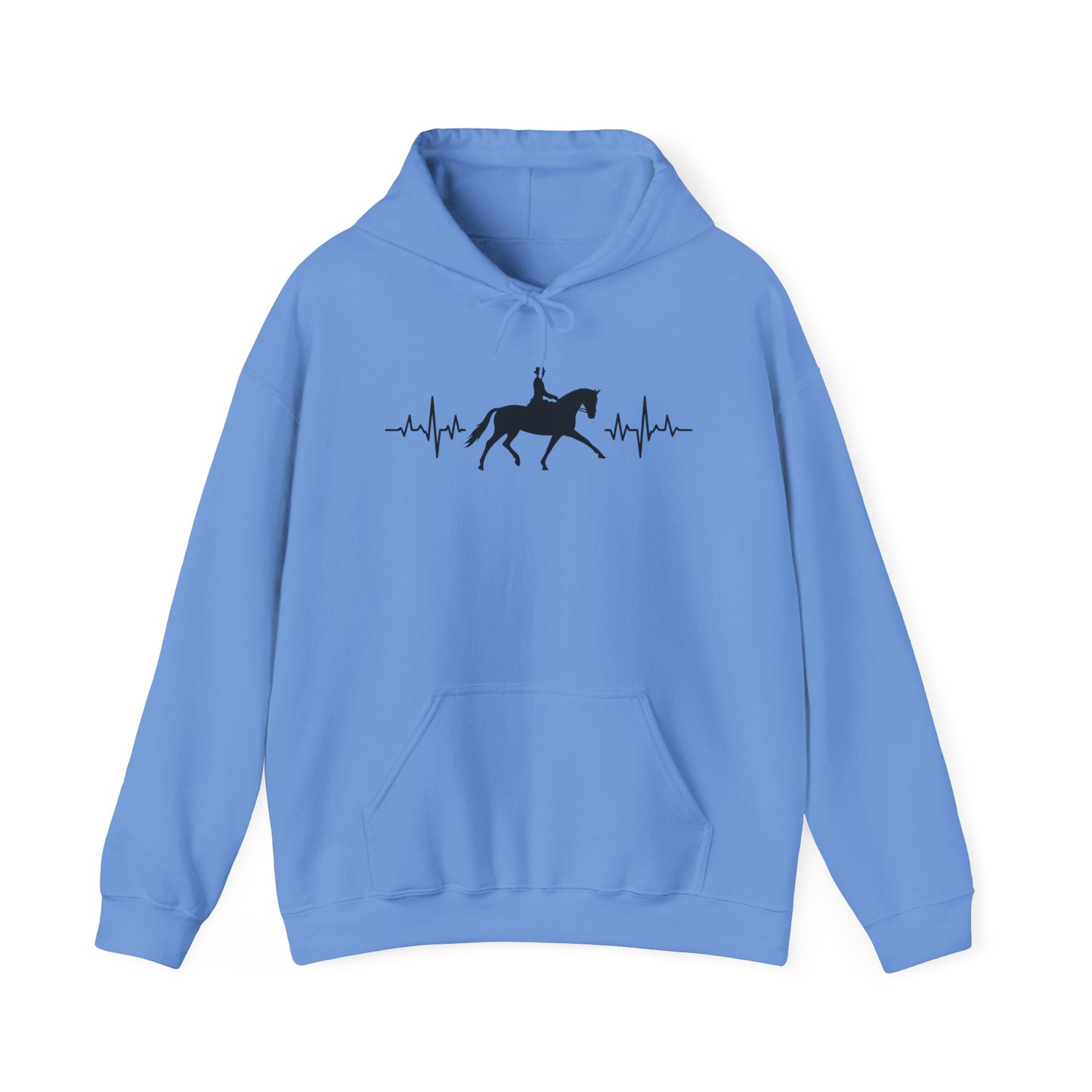 Dressage Horse Heartbeat Sweatshirt