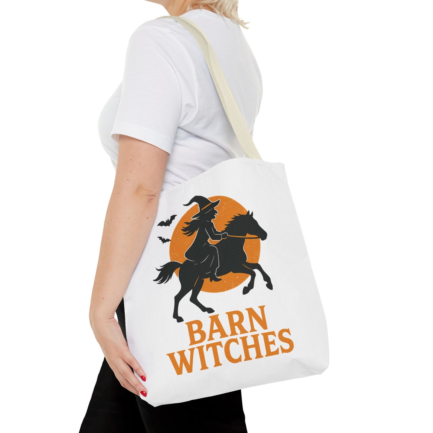 Witchy Tote Bag for Barn Witches - Halloween, Gift for Witches, Eco-Friendly, Shopping Tote, Novelty Bag
