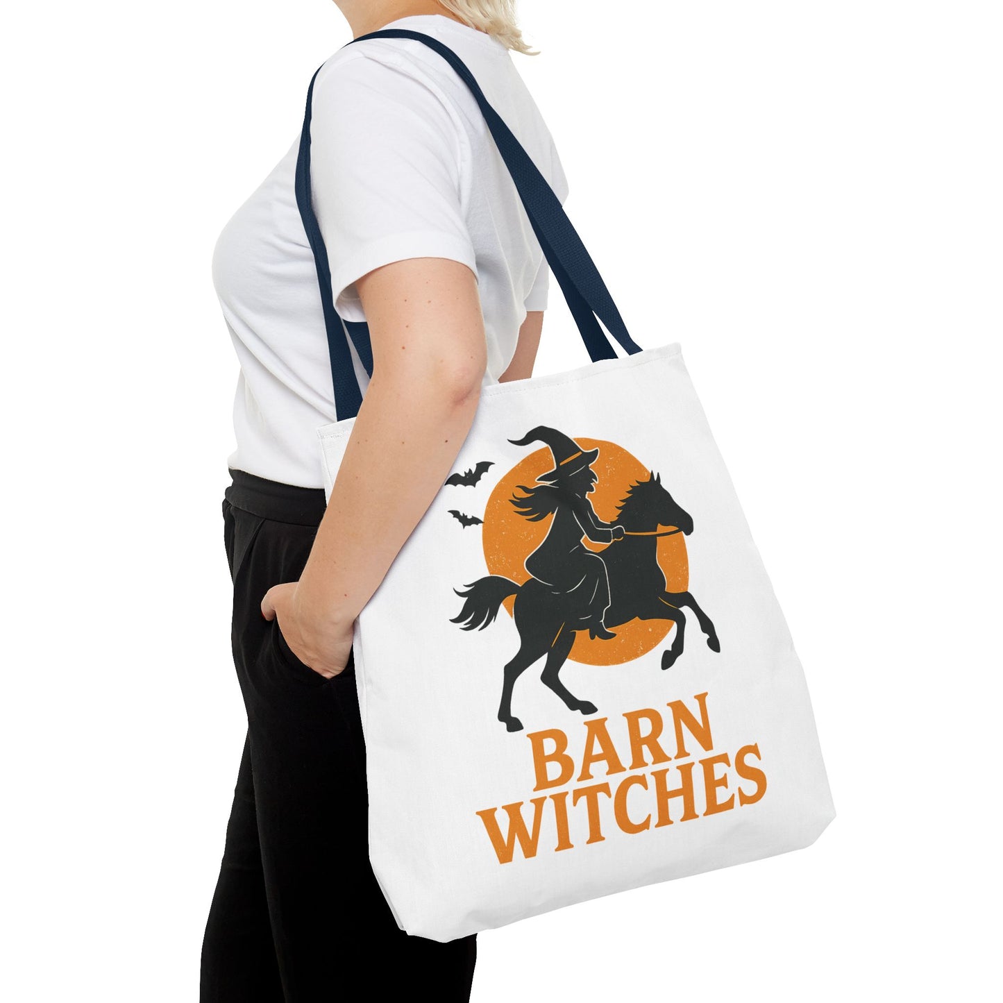 Witchy Tote Bag for Barn Witches - Halloween, Gift for Witches, Eco-Friendly, Shopping Tote, Novelty Bag
