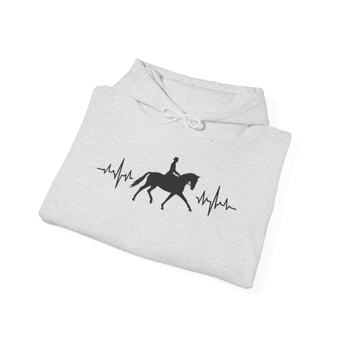 Dressage Horse Heartbeat Sweatshirt