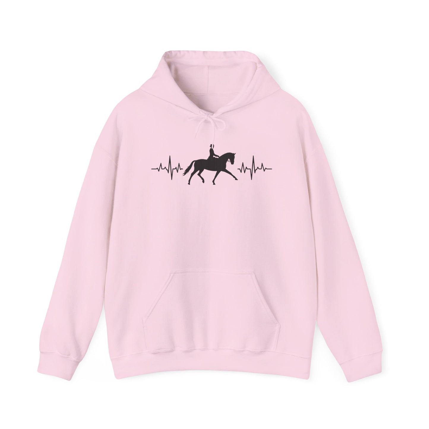 Dressage Horse Heartbeat Sweatshirt