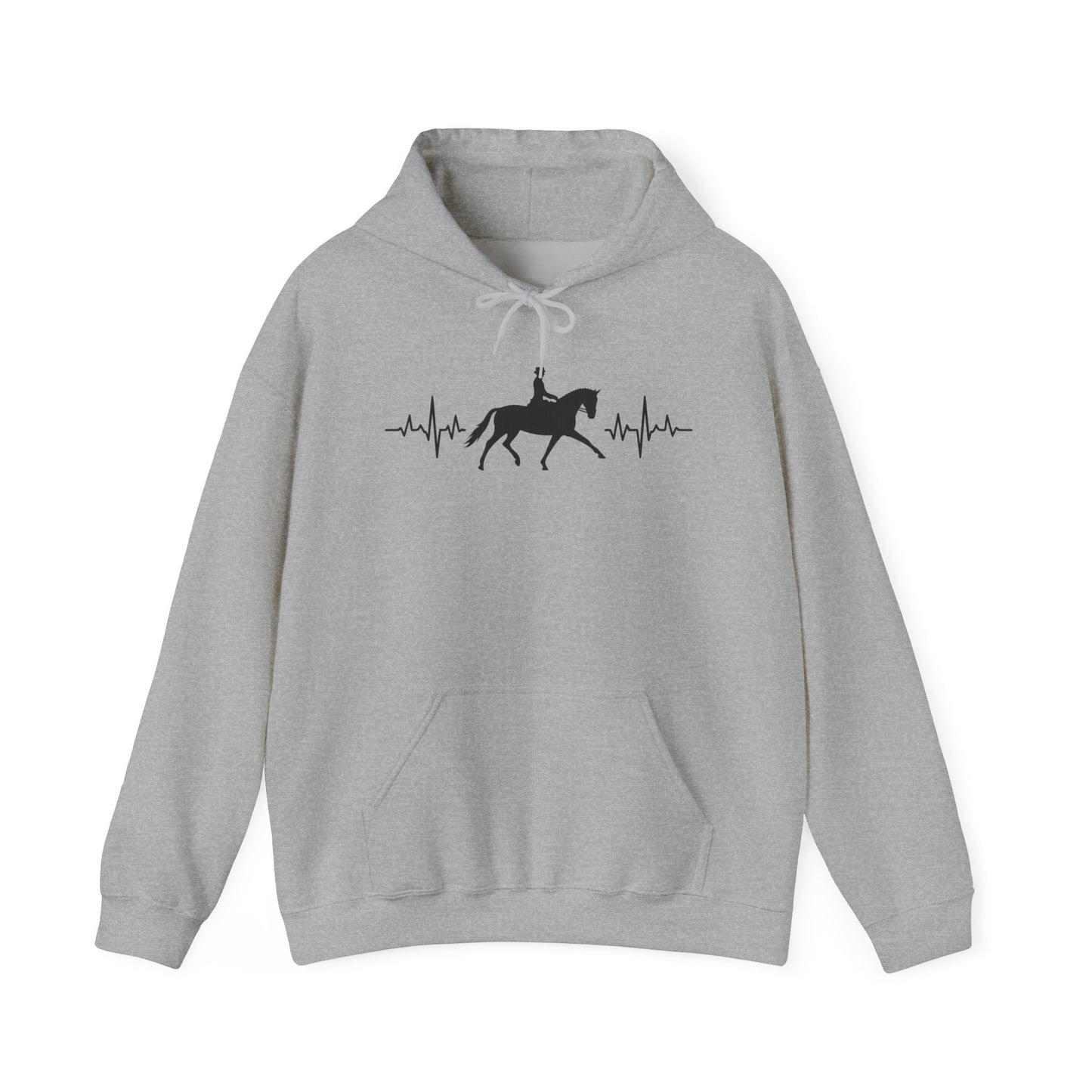 Dressage Horse Heartbeat Sweatshirt
