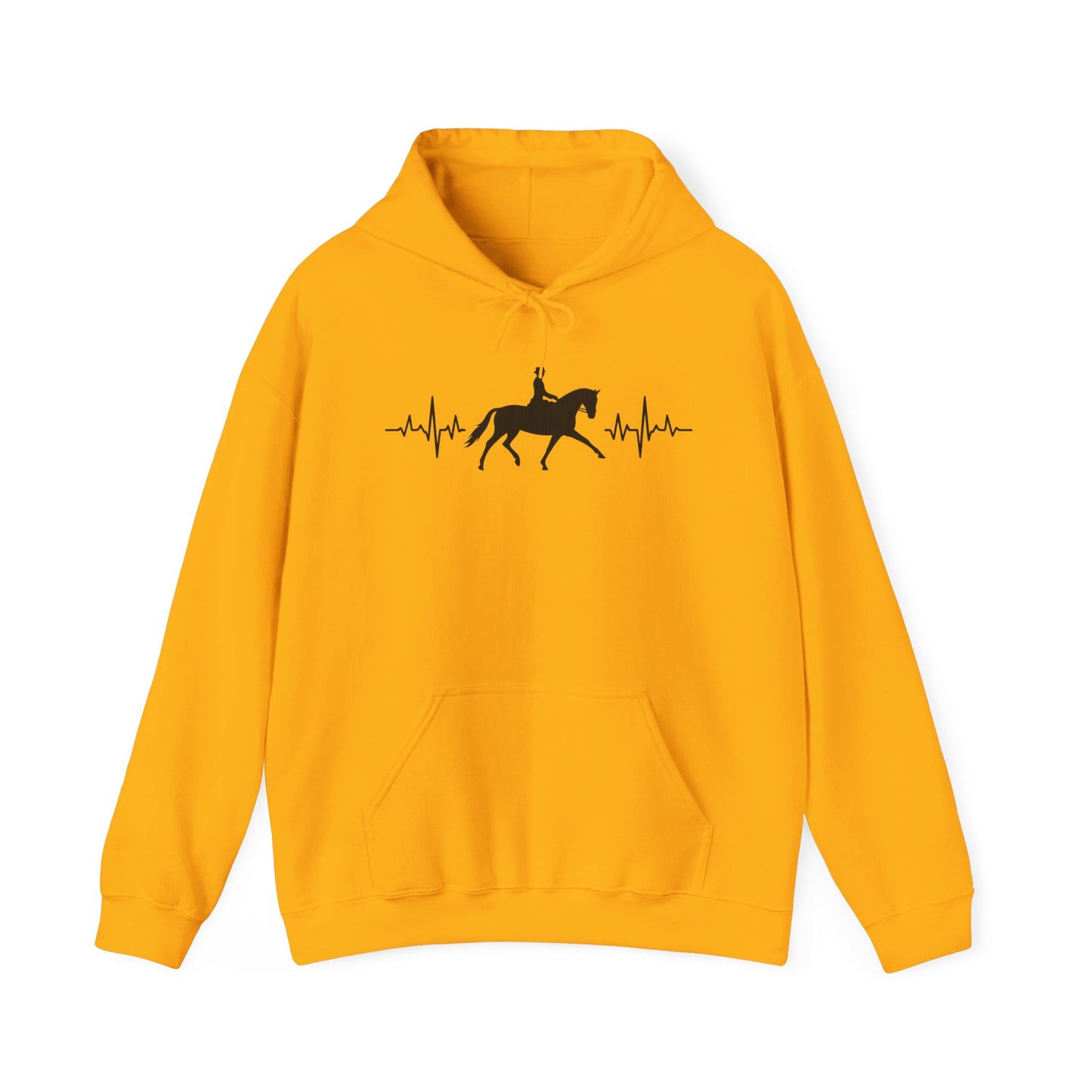 Dressage Horse Heartbeat Sweatshirt
