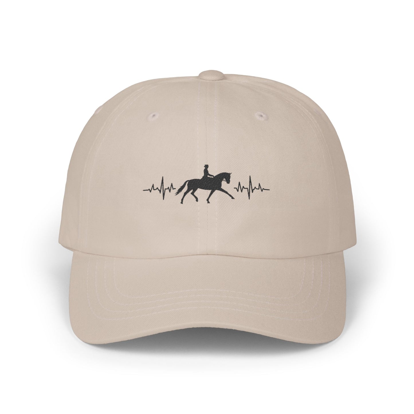 Equestrian Classic Dad Cap - Horse Lover Gift, Unisex Cap for Riding Fans, Casual Fashion, Outdoor Events, Stylish Headwear