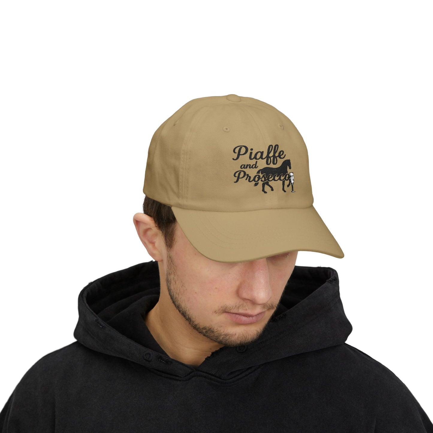 Piaffe and Prosecco Classic Dad Cap, Equestrian Hat, Gift for Horse Lovers, Horse Riding Accessory, Summer Bucket Hat, Casual Fashion