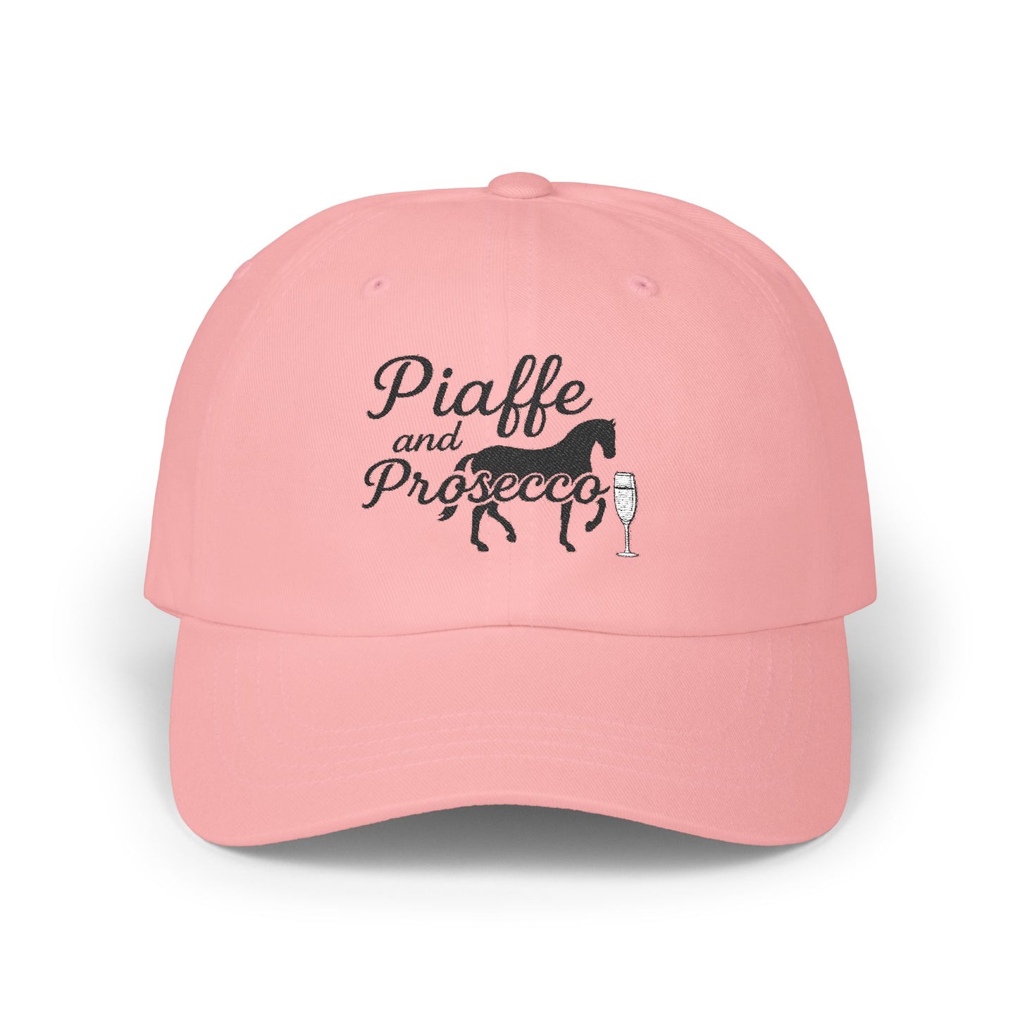 Piaffe and Prosecco Classic Dad Cap, Equestrian Hat, Gift for Horse Lovers, Horse Riding Accessory, Summer Bucket Hat, Casual Fashion