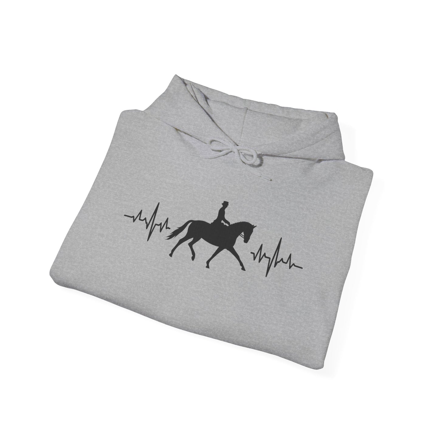 Dressage Horse Heartbeat Sweatshirt