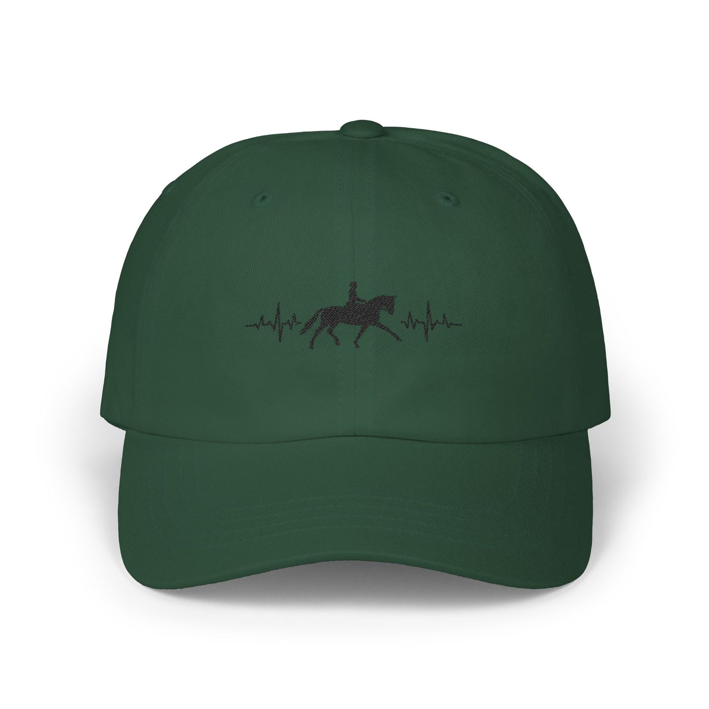 Equestrian Classic Dad Cap - Horse Lover Gift, Unisex Cap for Riding Fans, Casual Fashion, Outdoor Events, Stylish Headwear