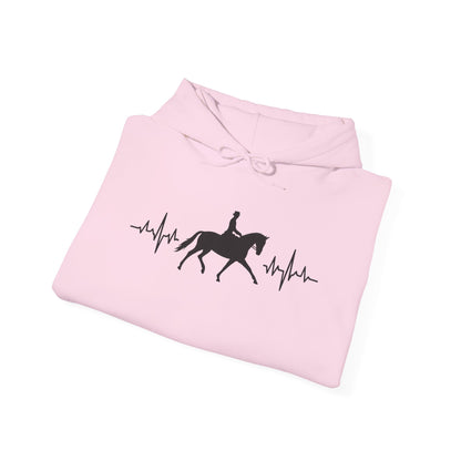 Dressage Horse Heartbeat Sweatshirt