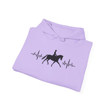 Dressage Horse Heartbeat Sweatshirt