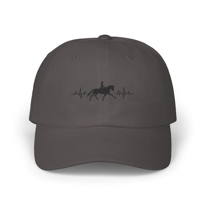 Equestrian Classic Dad Cap - Horse Lover Gift, Unisex Cap for Riding Fans, Casual Fashion, Outdoor Events, Stylish Headwear