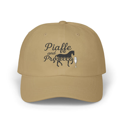 Piaffe and Prosecco Classic Dad Cap, Equestrian Hat, Gift for Horse Lovers, Horse Riding Accessory, Summer Bucket Hat, Casual Fashion