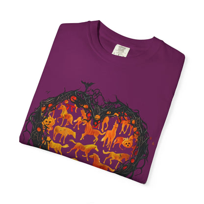 Halloween Horse Heart T-Shirt – Autumn Equestrian Style