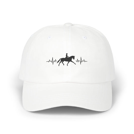 Equestrian Classic Dad Cap - Horse Lover Gift, Unisex Cap for Riding Fans, Casual Fashion, Outdoor Events, Stylish Headwear