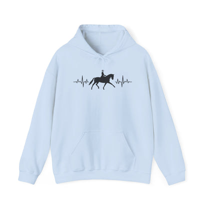 Dressage Horse Heartbeat Sweatshirt
