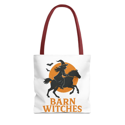 Witchy Tote Bag for Barn Witches - Halloween, Gift for Witches, Eco-Friendly, Shopping Tote, Novelty Bag