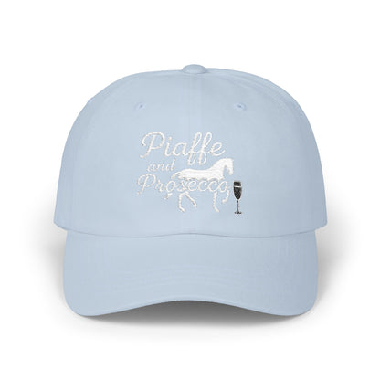 Piaffe and Prosecco Dad Cap, Horse Lover Gift, Equestrian Hat, Wine Lover's Accessory, Casual Cap