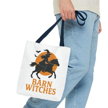 Witchy Tote Bag for Barn Witches - Halloween, Gift for Witches, Eco-Friendly, Shopping Tote, Novelty Bag