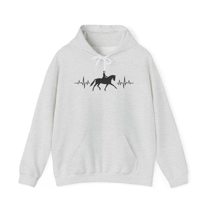 Dressage Horse Heartbeat Sweatshirt