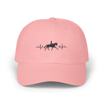 Equestrian Classic Dad Cap - Horse Lover Gift, Unisex Cap for Riding Fans, Casual Fashion, Outdoor Events, Stylish Headwear