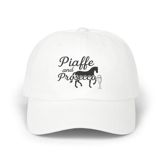 Piaffe and Prosecco Classic Dad Cap, Equestrian Hat, Gift for Horse Lovers, Horse Riding Accessory, Summer Bucket Hat, Casual Fashion