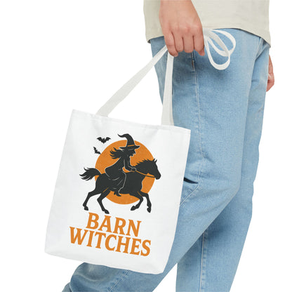 Witchy Tote Bag for Barn Witches - Halloween, Gift for Witches, Eco-Friendly, Shopping Tote, Novelty Bag