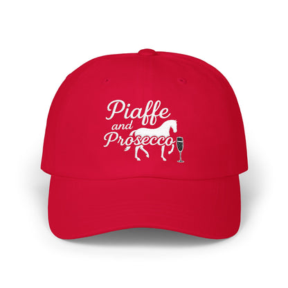Piaffe and Prosecco Dad Cap, Horse Lover Gift, Equestrian Hat, Wine Lover's Accessory, Casual Cap