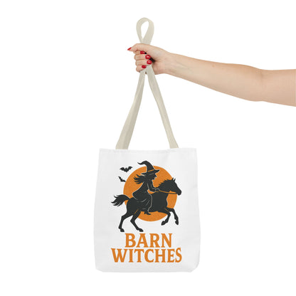 Witchy Tote Bag for Barn Witches - Halloween, Gift for Witches, Eco-Friendly, Shopping Tote, Novelty Bag