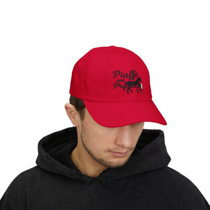 Piaffe and Prosecco Classic Dad Cap, Equestrian Hat, Gift for Horse Lovers, Horse Riding Accessory, Summer Bucket Hat, Casual Fashion