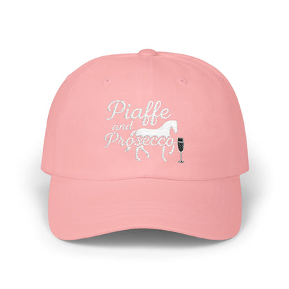 Piaffe and Prosecco Dad Cap, Horse Lover Gift, Equestrian Hat, Wine Lover's Accessory, Casual Cap
