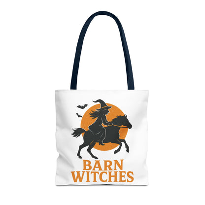 Witchy Tote Bag for Barn Witches - Halloween, Gift for Witches, Eco-Friendly, Shopping Tote, Novelty Bag